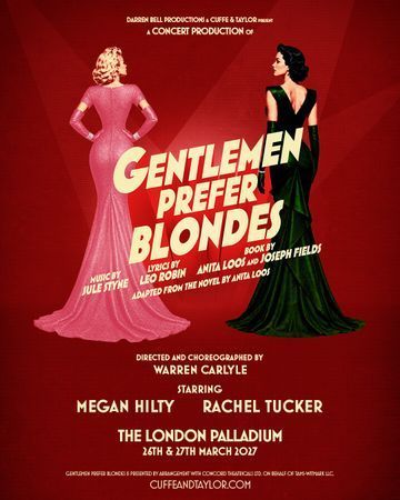 Gentlemen Prefer Blondes poster