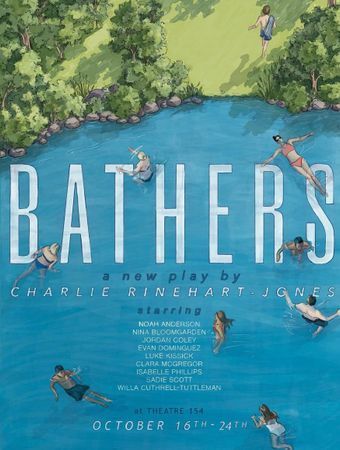 Bathers poster