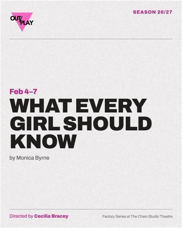 What Every Girl Should Know poster