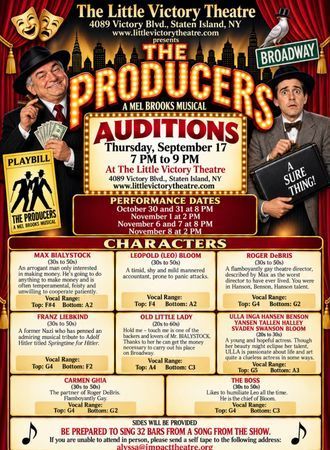 The Producers poster