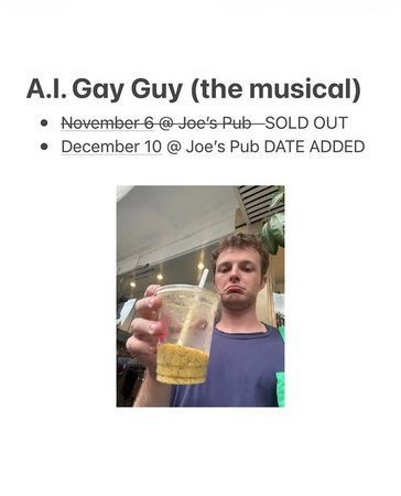 A.I. Gay Guy poster