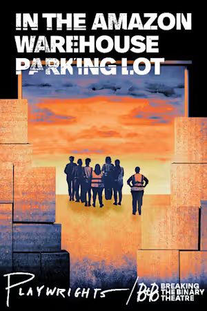 In the Amazon Warehouse Parking Lot poster