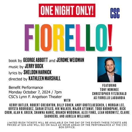 Fiorello! poster