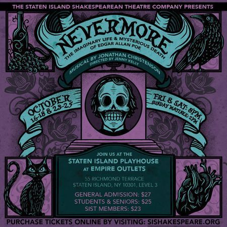 Nevermore: The Imaginary Life & Mysterious Death of Edgar Allen Poe poster