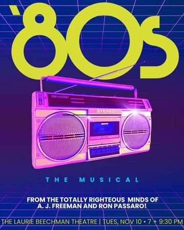 '80s: The Musical poster