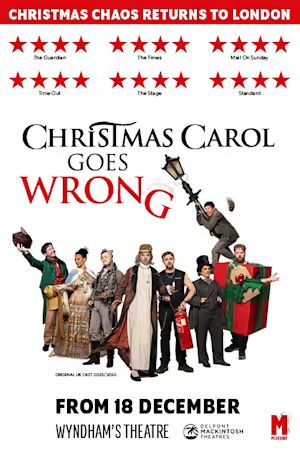 Christmas Carol Goes Wrong poster