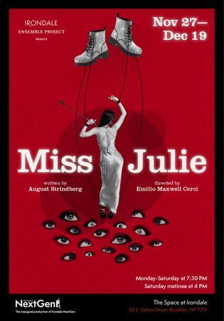 Miss Julie poster