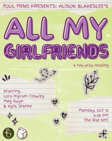 All My Girlfriends poster