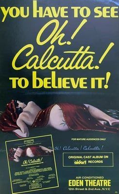 Oh! Calcutta! poster