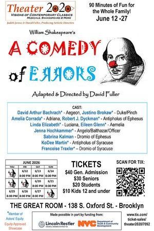 A Comedy of Errors poster