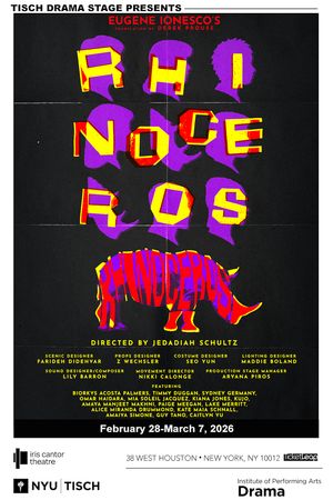 Rhinoceros poster