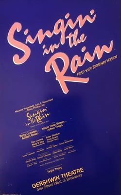 Singin' in the Rain poster