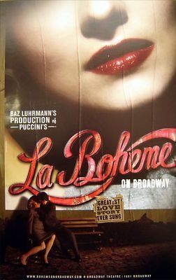 La Bohème poster