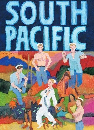 South Pacific poster