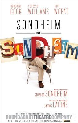 Sondheim on Sondheim poster
