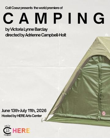 Camping poster