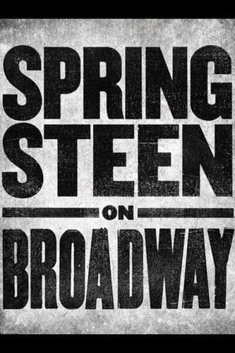 Springsteen on Broadway poster