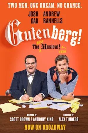 Gutenberg! The Musical! poster