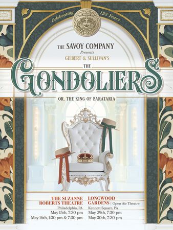 The Gondoliers poster