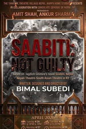 Saabiti: NOT Guilty poster