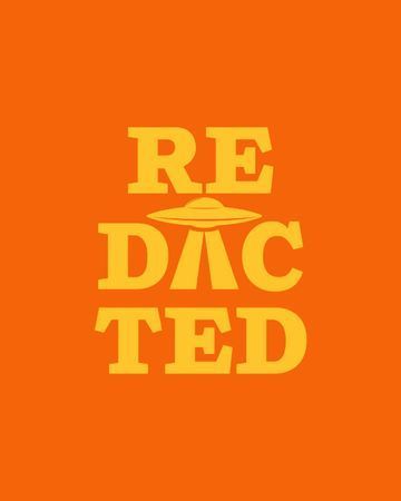 Redacted poster