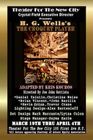 H.G. Wells’s The Croquet Player poster