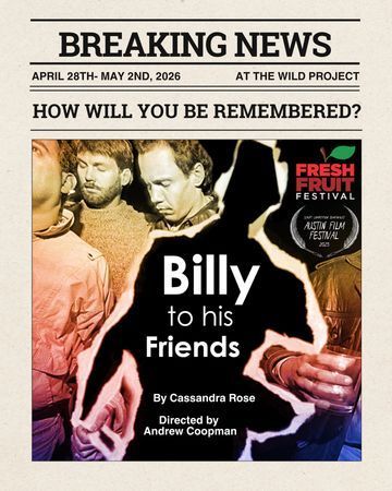 Billy to His Friends poster