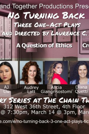 No Turning Back, 3 One Act Plays poster