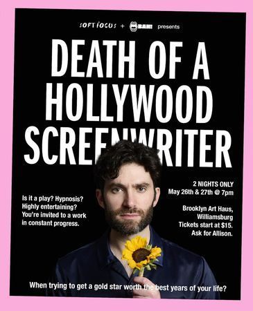 Death of a Hollywood Screenwriter poster