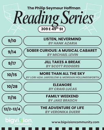 Philip Seymour Hoffman Reading Series