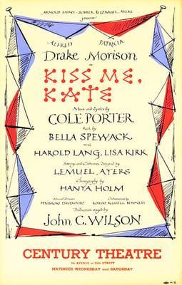 Kiss Me, Kate poster