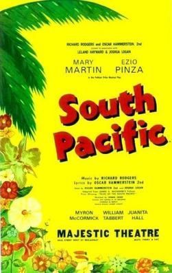 South Pacific poster