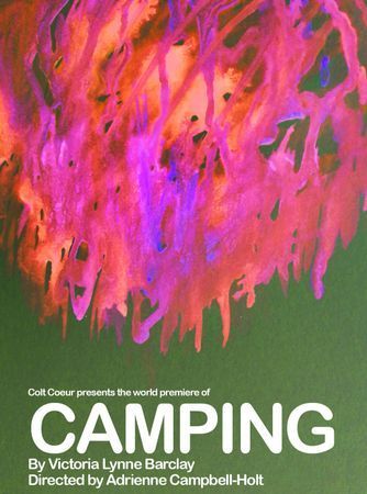 Camping poster