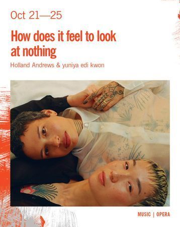 How does it feel to look at nothing