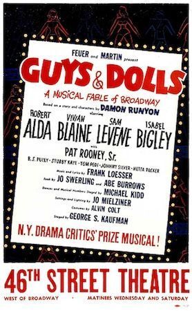 Guys and Dolls poster