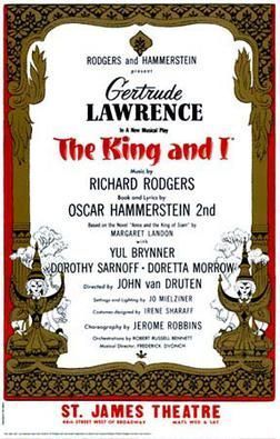 The King and I poster
