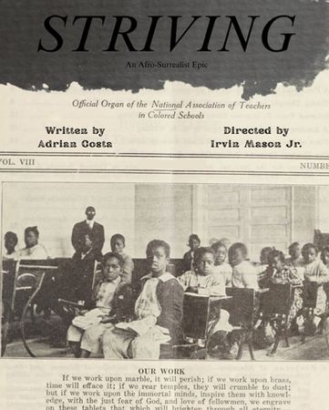 Striving poster