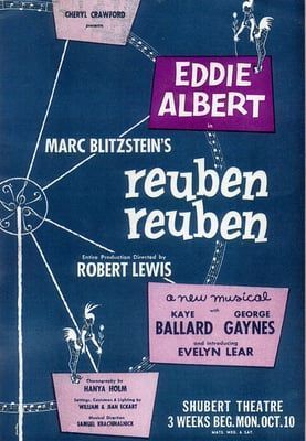 Reuben, Reuben poster