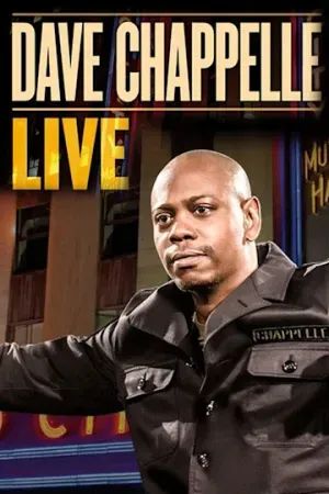 Dave Chappelle on Broadway poster