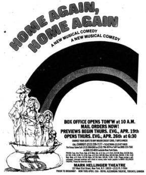 Home Again, Home Again poster