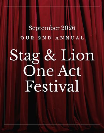 Stag & Lion One Act Festival 2026 poster