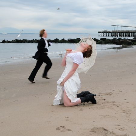 fainting couch: a one woman show... (with a butler)