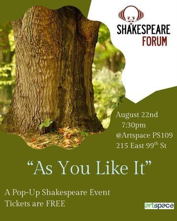As You Like It poster