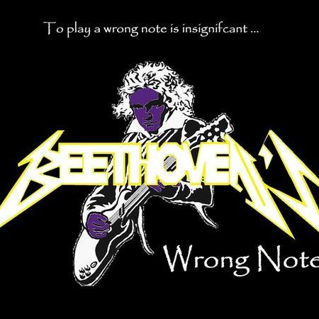 Beethoven's Wrong Note poster