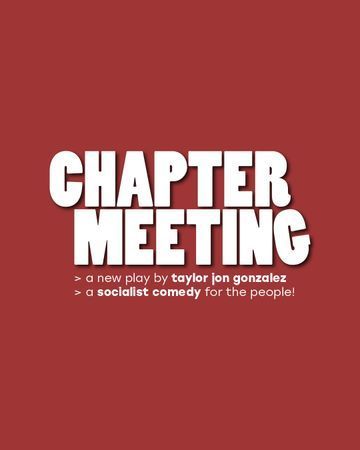 Chapter Meeting poster