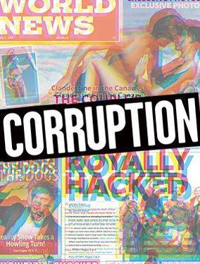 Corruption poster