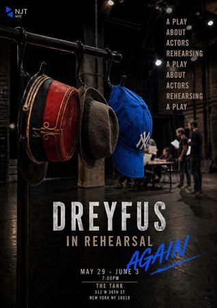 Dreyfus in Rehearsals Again poster