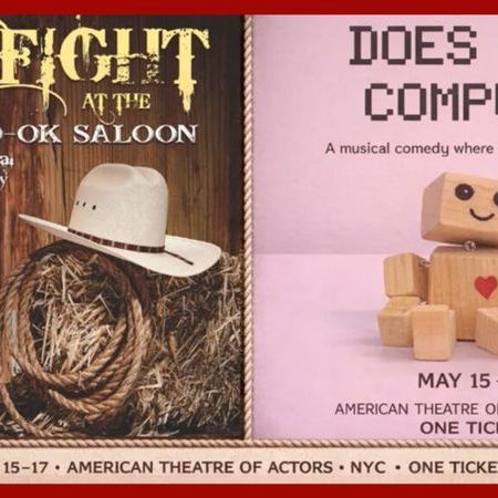 Gunfight at the Not-So-OK Saloon / Does Not Compute poster