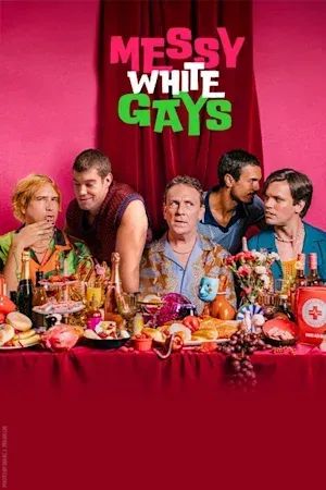 Messy White Gays poster