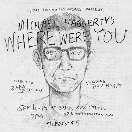 Michael Haggerty's Where Were You poster
